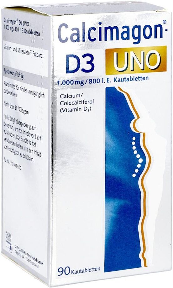 Calcimagon-D3 UNO 1000mg/800 internationale Einheiten