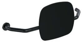 Hewi 801 Rückenstütze 801.51.9273L90 Wandabstand 230mm, rechts, Lehne tiefschwarz, tiefschwarz