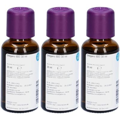 Oregano ÖL Bio x3 3x30 ml Ätherisches Öl