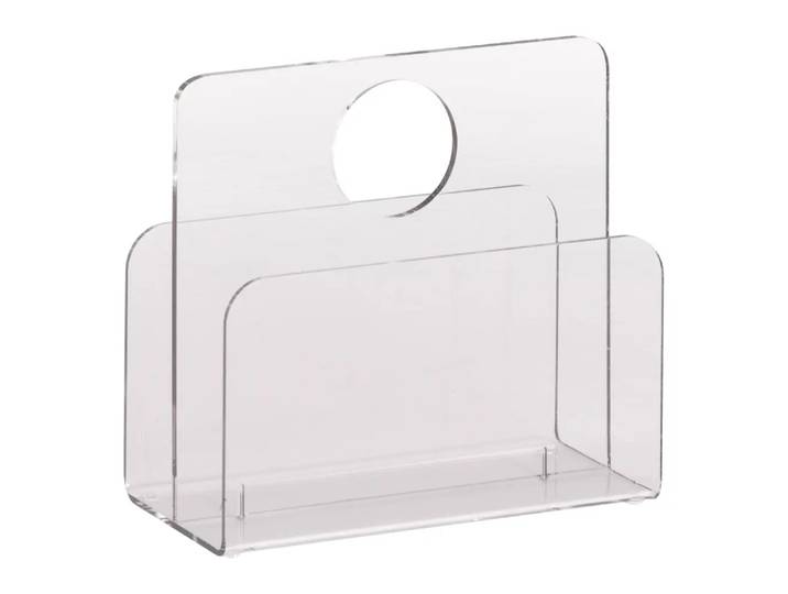 Zeitungsständer Plexi, Johann Jakob, transparent, Kunststoff