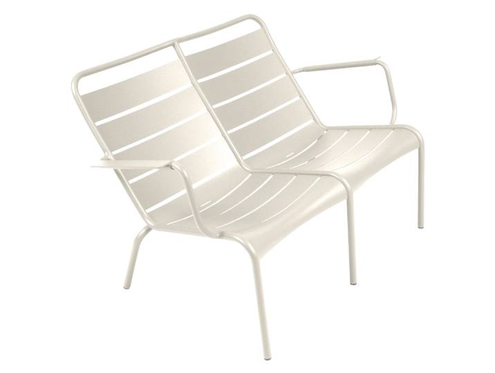 Tiefer Sessel Duo, Aluminium, 86×119×72 cm, Ergonomisch, Outdoor, Fermob LUXEMBOURG