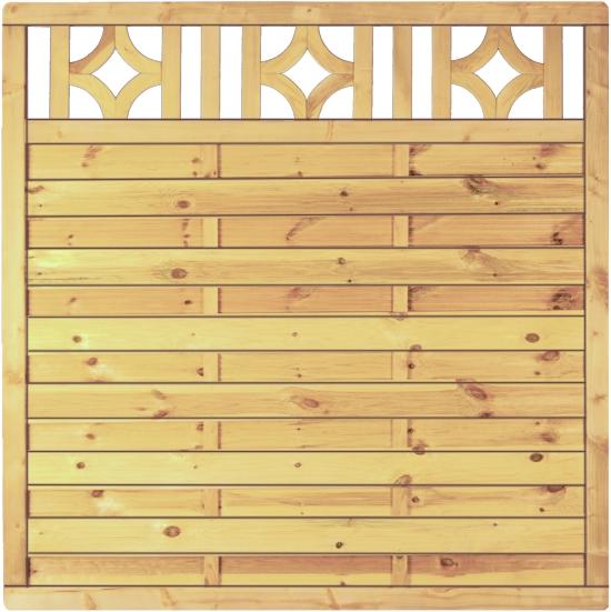 TETZNERJENT Antikzaun-Serie grün 180 x 180 cm 08436361