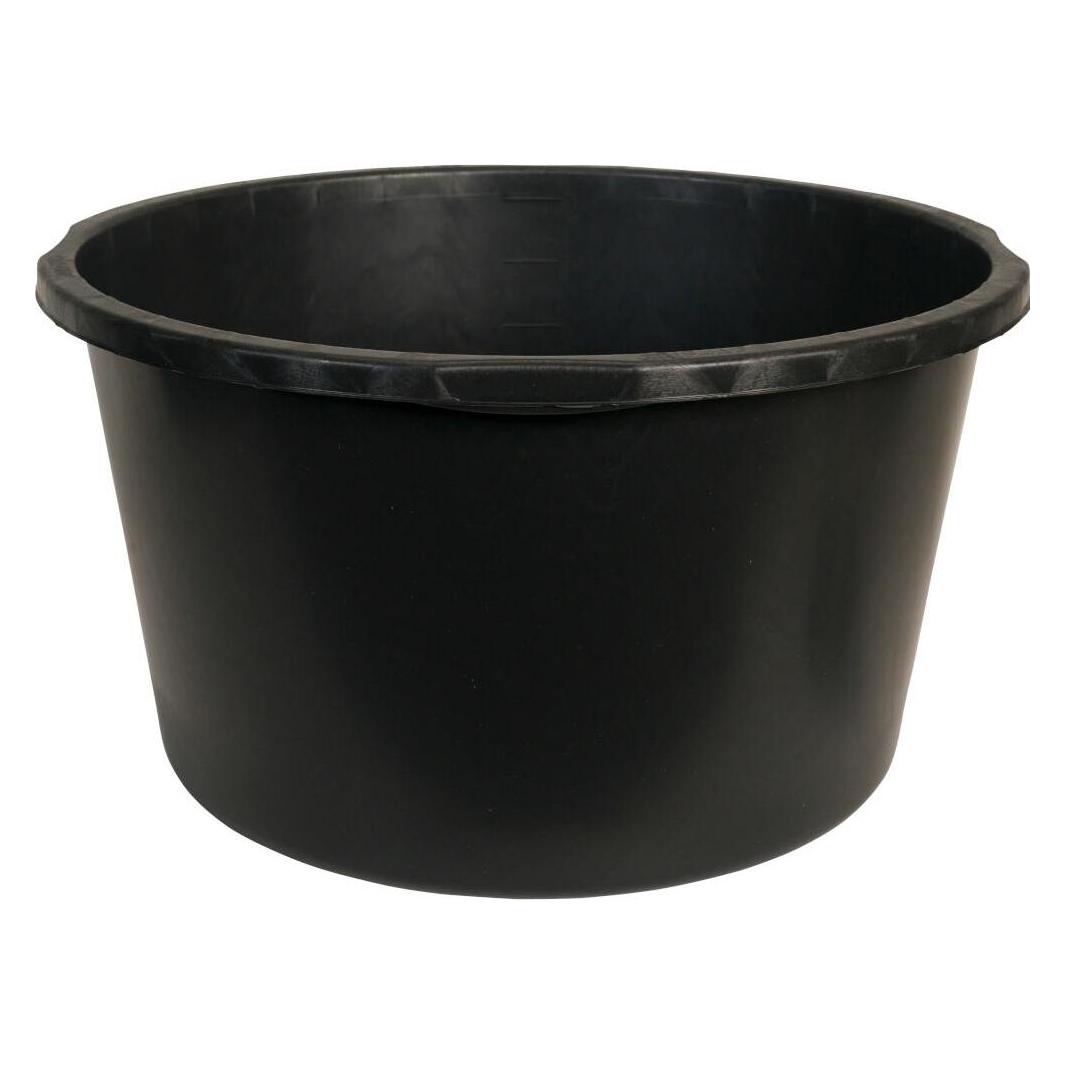 Ironside Mörtelkübel 65 L schwarz mit Literskala (102643)