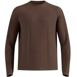 ODLO Herren Pullover lg.Arm He/Uni CUBIC, Größe XL in Braun Braun