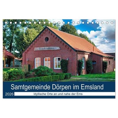 Samtgemeinde Dörpen im Emsland (Tischkalender 2026 DIN A5 quer), CALVENDO Monatskalender