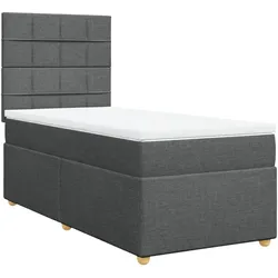 vidaXL, Boxspringbett, Inlonina (Block mit Quadraten) (140 x 200 cm)