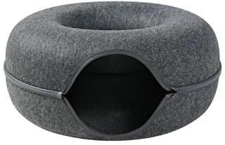 Uplifted Finds Donut Felt Tunnel Cave dark Grey l