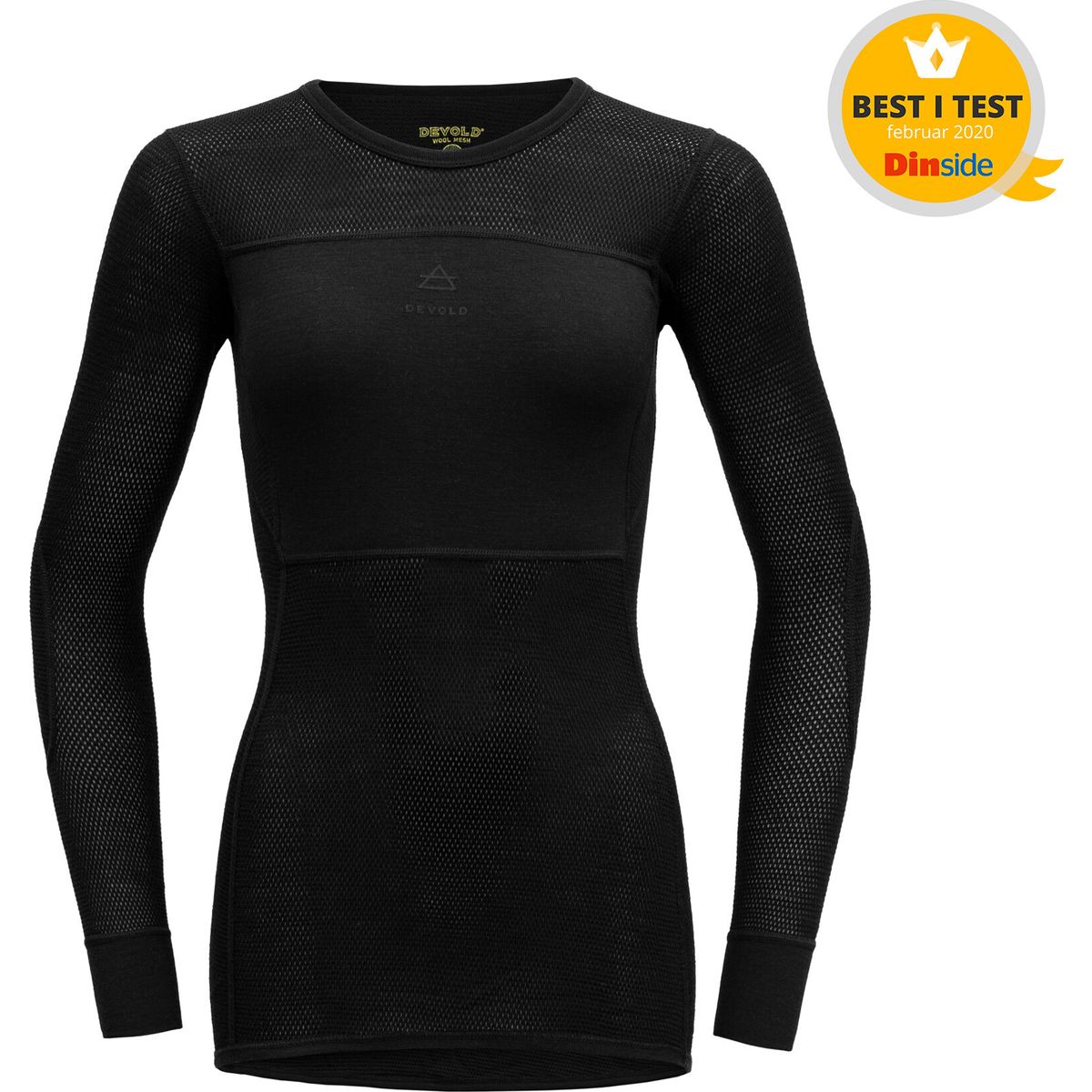 Devold of Norway Wool Mesh 190 Shirt WMN caviar (960A) L GO 151 226 A 960A L