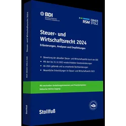 Steuer- und Wirtschaftsrecht 2024, Ratgeber von Unternehmen Bdi, Unternehmen RSM Ebner Stolz
