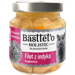 Basttet'o Holistic Putenfilet in Galette für Katzen 130g