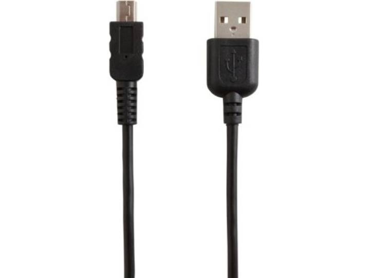 Essentielb - Câble Usb Mini Usb A Vers Mini Usb - 60cm Noir