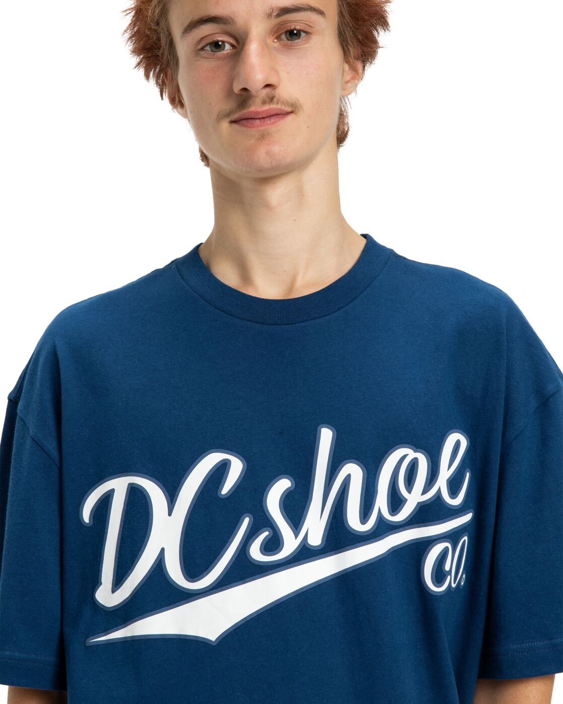 T-Shirt DC SHOES "Substitute", Herren, Gr. M, blau (estate blau), Obermaterial: 75% Baumwolle, 25% Baumwolle., Shirts T-Shirt estate blau M