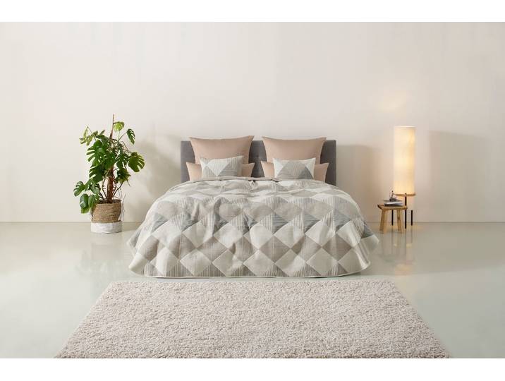 Tagesdecke GOODPRODUCT Maris , beige, B:140cm L:210cm, Baumwolle, Polyester, Tagesdecken, Tagesdecke, Tagesdecke im Landhausstil, für Kinder und Erwachsene