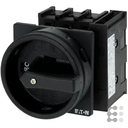 Eaton, Systemstromversorgung, Main switch, 3-pole + 1 NO + 1 NC, 25 A