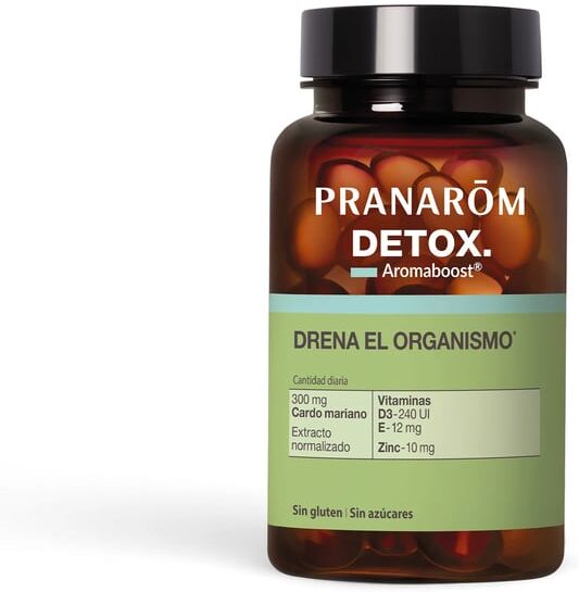 Pranarom Aromaboost Detox 60 Caps