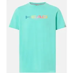 HEAD Kinder T-Shirts/Tanks ku.Arm Ki RAINBOW T-Shirt, Größe 152 in Blau Blau