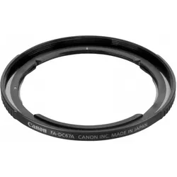 Canon Fa-Dc67a (Objektivfilter Adapter, 67 mm), Objektivfilter Zubehör, Schwarz