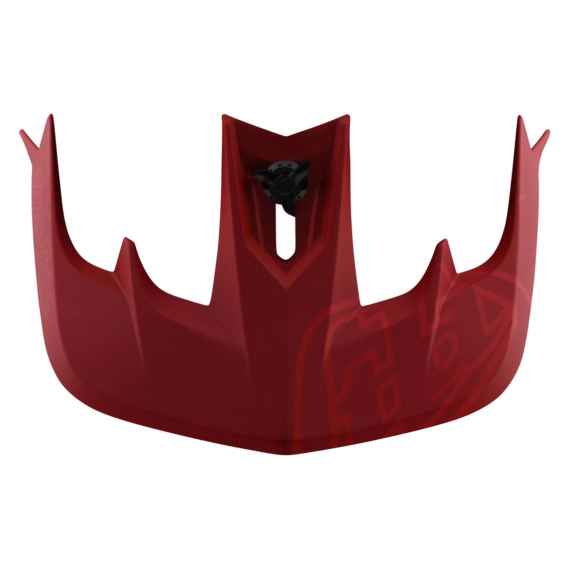 Troy Lee Designs Stage MIPS Visier - STEALTH Rot (119437070)