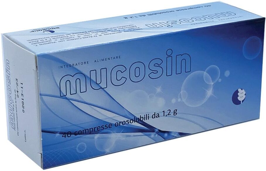 BIOGROUP SpA SOCIETA' BENEFIT MUCOSIN 40 Cpr 1200mg