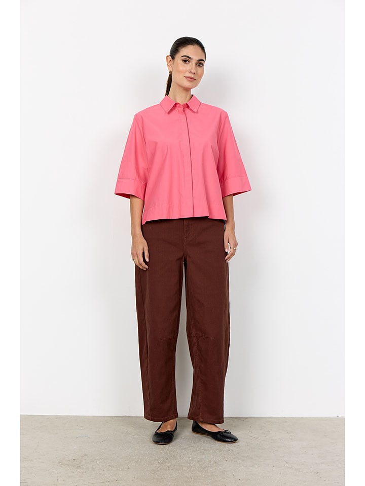 soyaconcept Bluse "Netti" in Pink - XXL