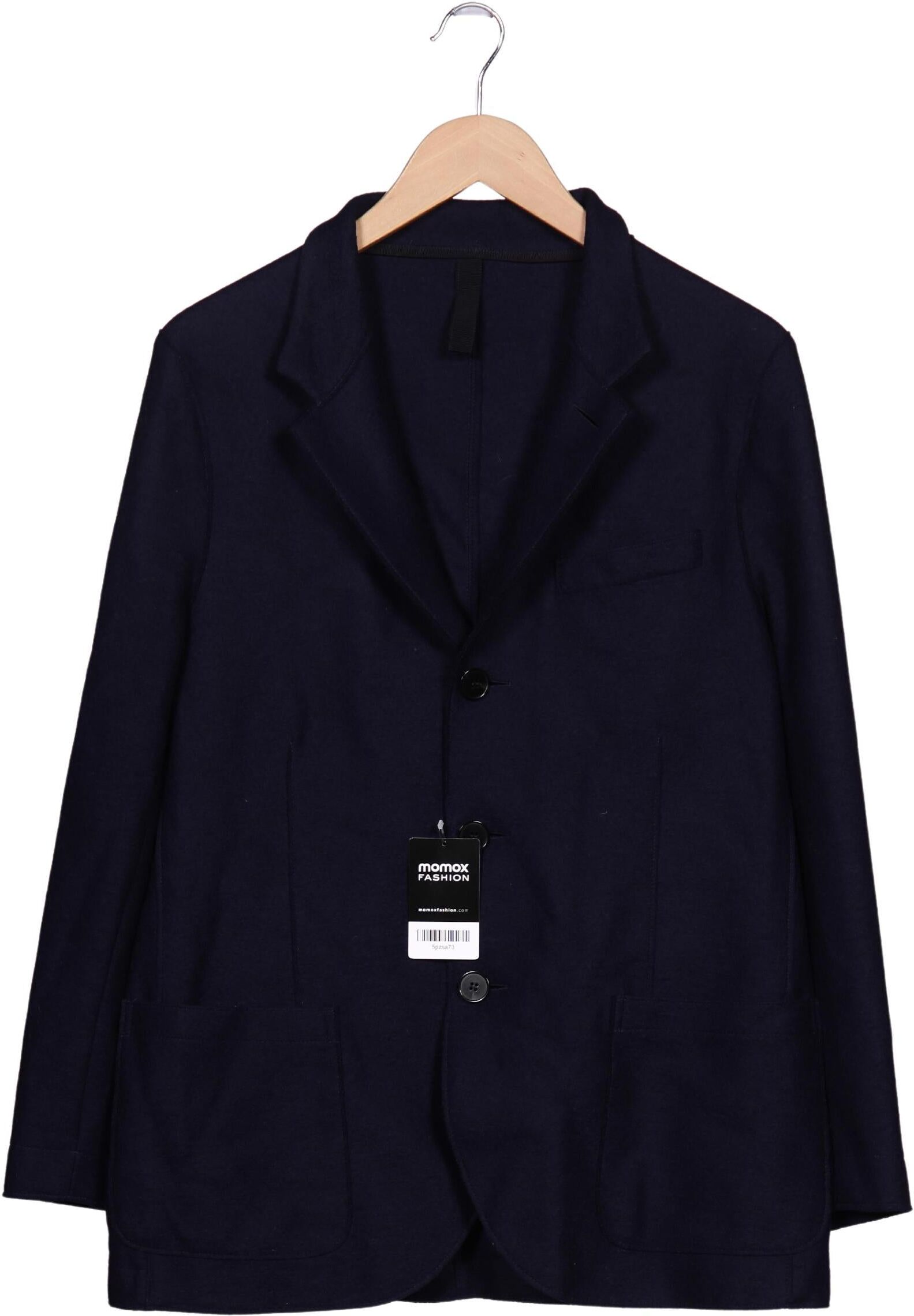 Harris Wharf London Herren Sakko, Marineblau, Gr. EU 50, Schurwolle - Second Hand