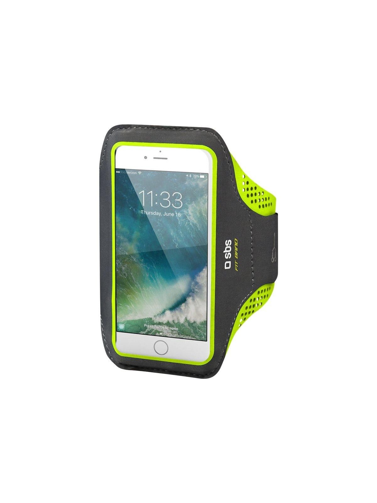 SBS XXL Arm Phone Holder for Sports - Black/green