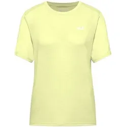 JACK WOLFSKIN Damen Shirt VONNAN S|S T W, Größe S in Grün Grün