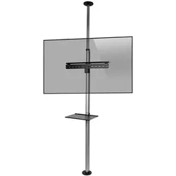 MonLines MDH009 TV Boden-Deckenhalterung ohne Bohren bis 70 Zoll (Boden, 30 kg, 37" - 70"), TV Wandhalterung