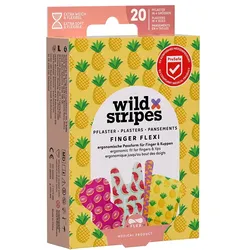 WILD STRIPES Pflaster Finger Flexi Food INT 20 St