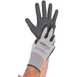 HYGOSTAR Arbeitshandschuhe Cut Safe Touch 10 grau