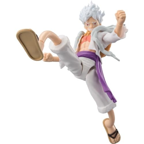 Bandai Anime Heroes One Piece Monkey D. Luffy Gear 5 actiefiguur 17 cm