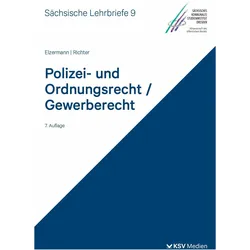 Elzermann:Polizei- und Ordnungsrecht/Ge, Fachbücher von Hartwig Elzermann, Sven Richter