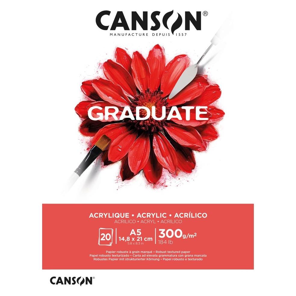 Canson Graduate Acryl (A5, Blanko) (525008014)