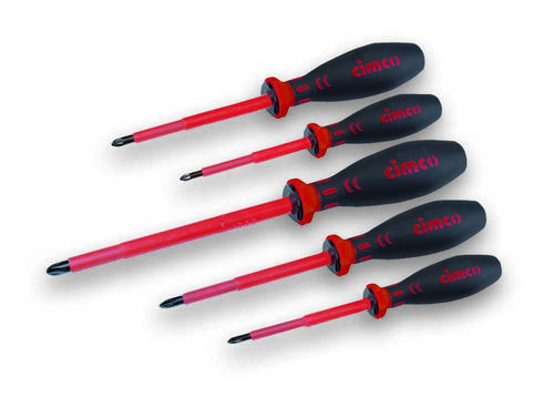 Cimco VDE Schraubendreher-Set 5teilig Schlitz