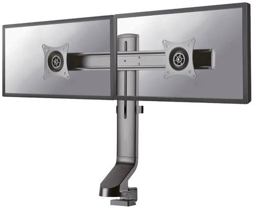 Neomounts FPMA-D860DBLACK Monitor-Tischhalterung 2 Display(s) 25,4cm (10 ) - 68,6cm (27 ) Schwarz Schwenkbar, Rotierbar, Neigbar