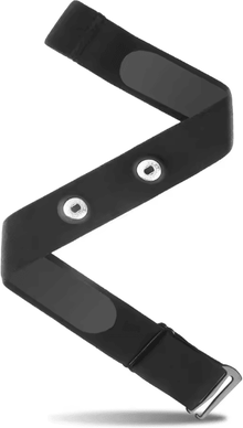 Uplift Curations Adjustable Heart Rate Monitor Replacement Strap Universal Fitness Chest Belt Compatible With Polar H10 H9 H7 & More black