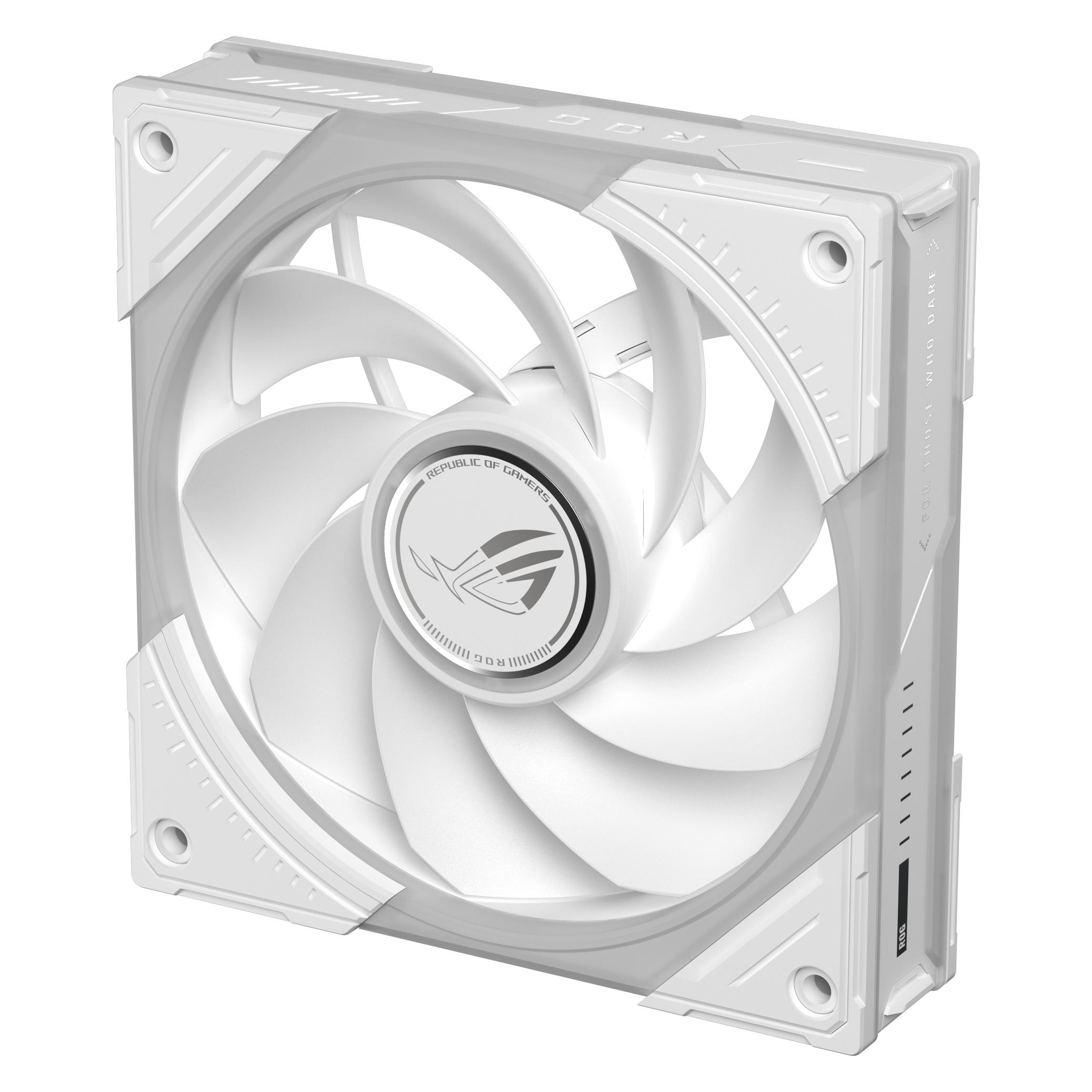 ASUS LÜFTER ROG EURUX GR120 FAN ARGB REVERSE White 3IN1 (120 mm, 3x) (90DA00K3-B09020)