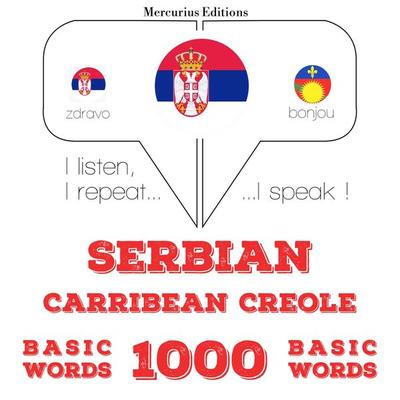 1000 essential words in Haitian Creole - JM Gardner, Audio, 9782821140738