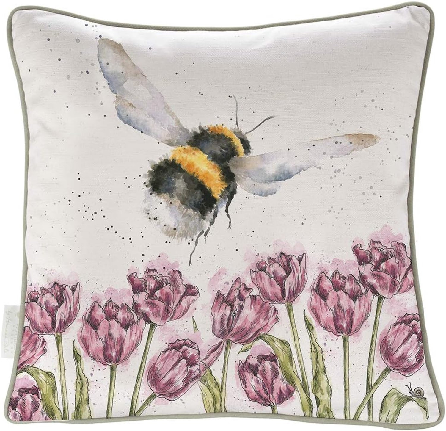 Wrendale Designs Kussen Flight of The Humblebee 40 cm