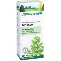 Melisse naturreiner Heilpflanzensaft Schoenenberger