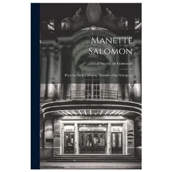Manette Salomon, Belletristik von Edmond de Goncourt