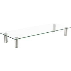 ROLINE Höhenverstellbarer Glas-Monitor-Ständer rechteckig, bis 20 kg 17.02.3376
