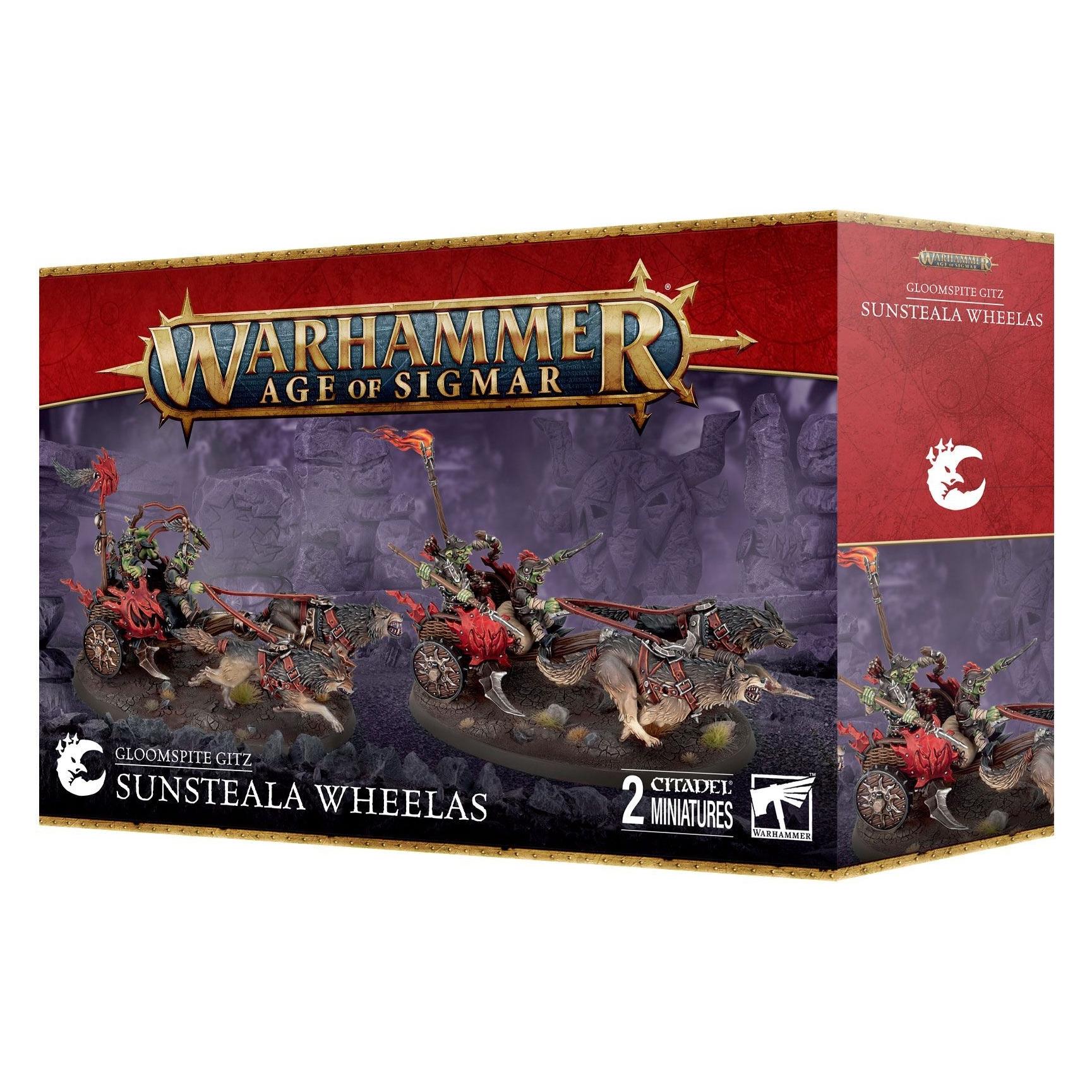 Games Workshop Warhammer AoS - Gloomspite Gitz Rouleur Fauchesoleil (Kunststoff) (89-89)