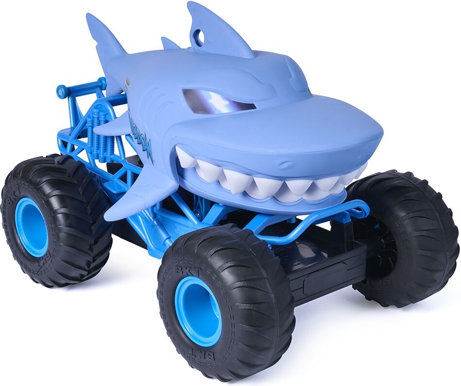 Monster Cable Vehículo MJC Smash and Bash Grave Digger Radio Control Spin Master .