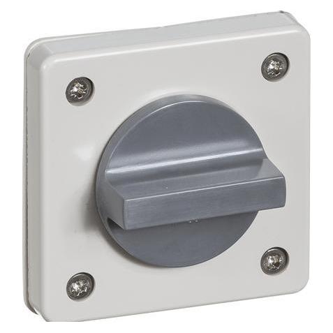 LK Drehschalter IP44-55 Einbauschalter Korrespondenz, lichtgrau (102J5002)