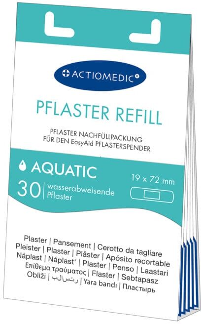 Gramm Medical EasyAid Bandes de recharge 19 x 72 mm AQUATIC (120.821.19720)