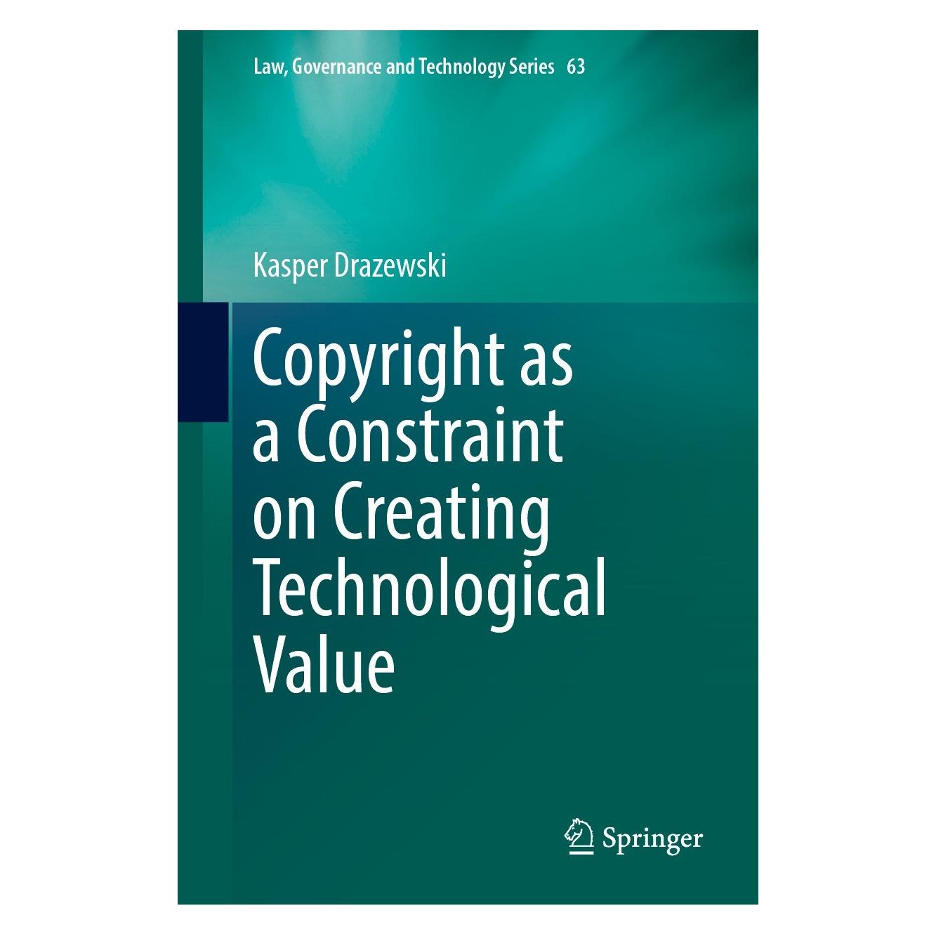 Springer Drazewski:Copyright as a Constraint on (Englisch, Hardcover, Kasper Drazewski) (9783031512759)