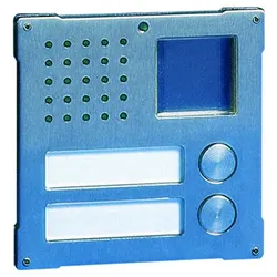 Comelit 3268S/2 Lautsprecherabdeckung Video Vandalcom 2 Tasten 3268S2