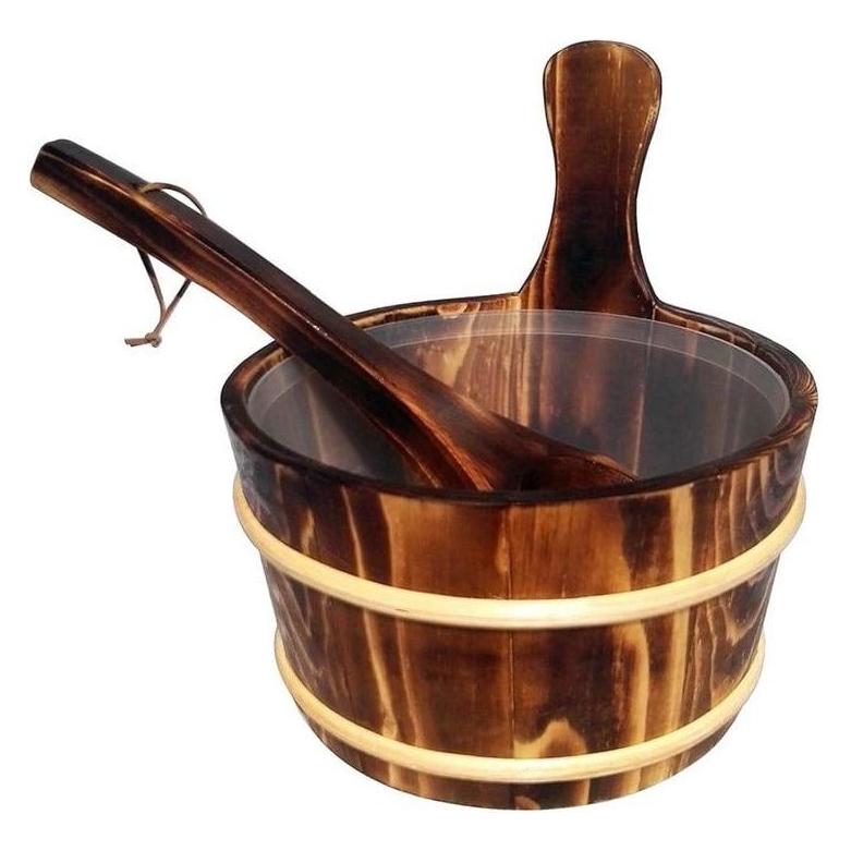 Flammifera Sauna Bucket With Ladle (4 L) (36516287)