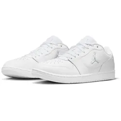 NIKE Jordan Access Court Low Sneaker Herren 100 - white/pure platinum 48.5